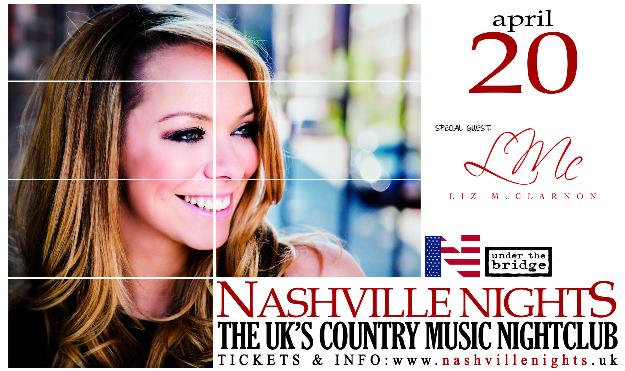 Liz McClarnon at Nashville Nights • Liz McClarnon